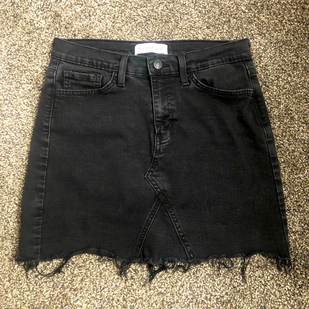 Black Flying Monkey Skirt